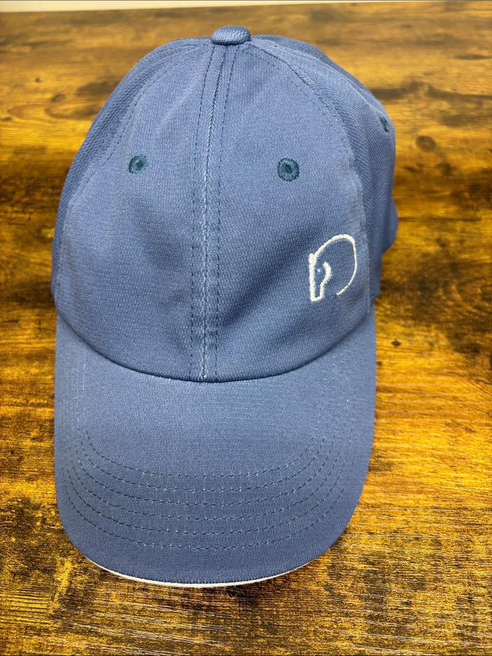 Port Authority Slate Blue Embroidered Logo Baseball Cap